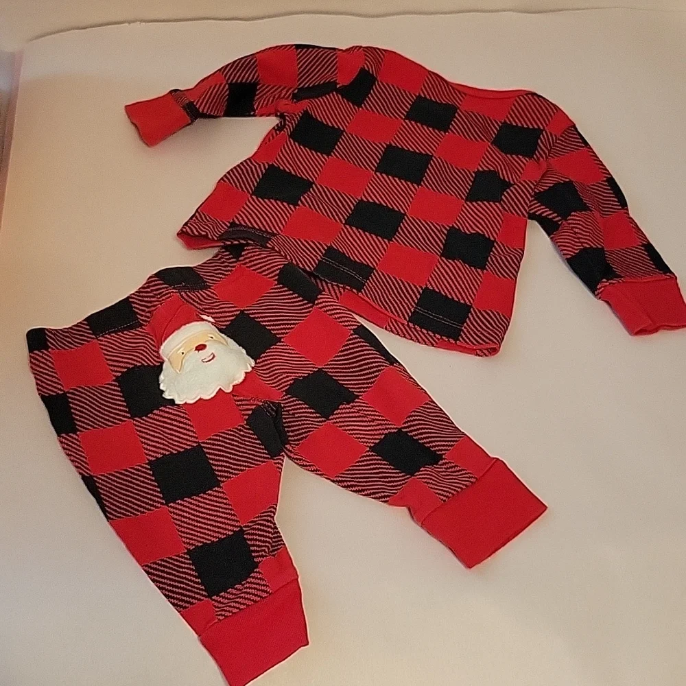 Carter's Santa Pajamas